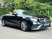 USED 2018 18 MERCEDES-BENZ E-CLASS 2.0 E300 AMG Line Cabriolet 2dr Petrol G-Tronic+ Euro 6 (s/s) (245 ps) 1 OWNER - GREAT SPEC & HISTORY