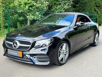 USED 2018 18 MERCEDES-BENZ E-CLASS 2.0 E300 AMG Line Cabriolet 2dr Petrol G-Tronic+ Euro 6 (s/s) (245 ps) 1 OWNER - GREAT SPEC & HISTORY