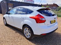USED 2013 13 FORD FOCUS 1.0T EcoBoost Titanium Euro 5 (s/s) 5dr Â£35 TAX+ULEZ+1 OWNER+P-SENSORS