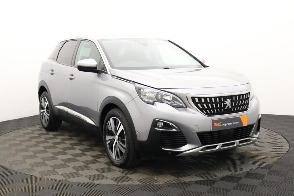 USED 2018 18 PEUGEOT 3008 1.2 PureTech Allure SUV 5dr Petrol Manual Euro 6 (s/s) (130 ps) Car Play, Sat Nav, Camera