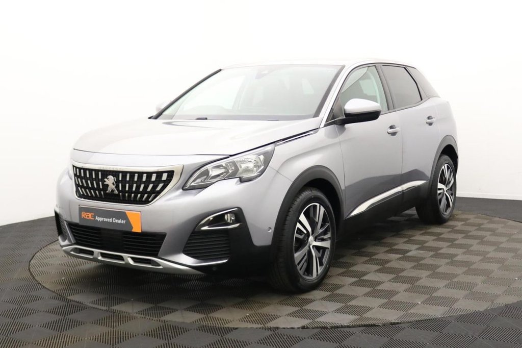 USED 2018 18 PEUGEOT 3008 1.2 PureTech Allure SUV 5dr Petrol Manual Euro 6 (s/s) (130 ps) Car Play, Sat Nav, Camera