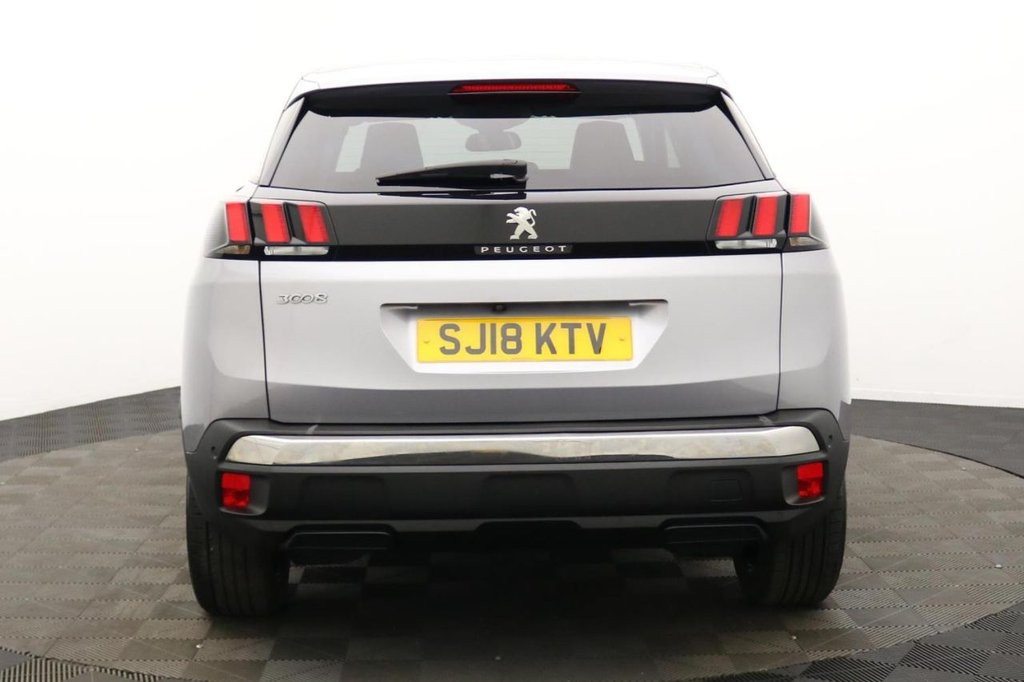 USED 2018 18 PEUGEOT 3008 1.2 PureTech Allure SUV 5dr Petrol Manual Euro 6 (s/s) (130 ps) Car Play, Sat Nav, Camera