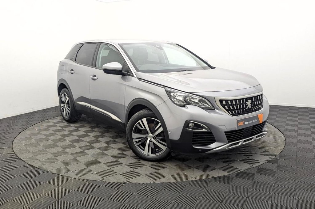 USED 2018 18 PEUGEOT 3008 1.2 PureTech Allure SUV 5dr Petrol Manual Euro 6 (s/s) (130 ps) Car Play, Sat Nav, Camera