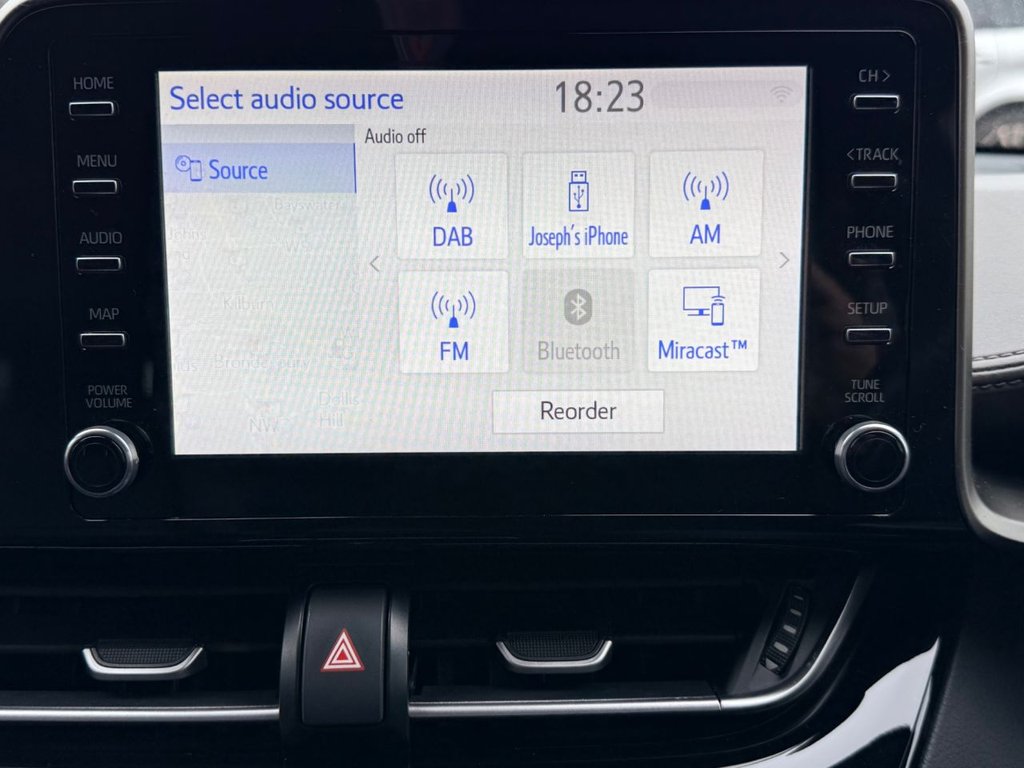 USED 2020 20 TOYOTA C-HR 1.8 VVT-h Excel SUV 5dr Petrol Hybrid CVT Euro 6 (s/s) (122 ps) APP CARPLAY+FULL LEATHER+R/CAM+NAV