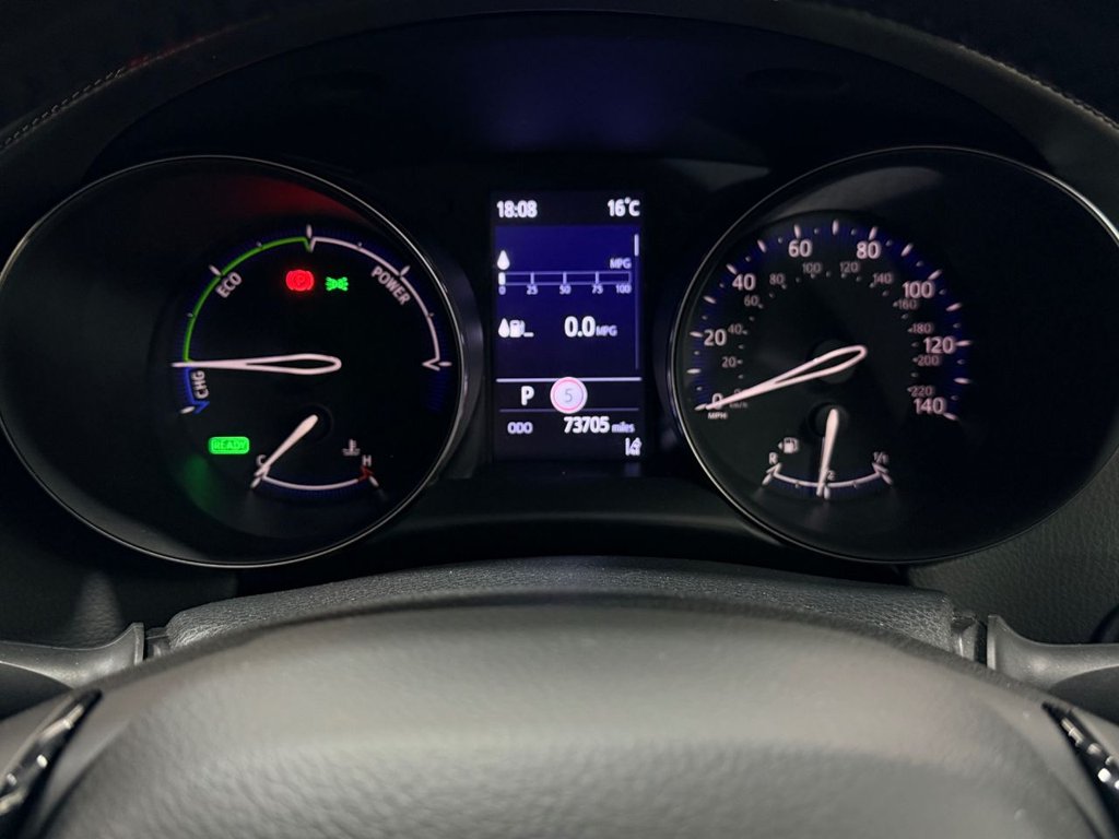 USED 2020 20 TOYOTA C-HR 1.8 VVT-h Excel SUV 5dr Petrol Hybrid CVT Euro 6 (s/s) (122 ps) APP CARPLAY+FULL LEATHER+R/CAM+NAV