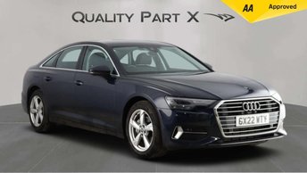 2022 AUDI A6 SALOON 2.0 TFSI 40 Sport Saloon 4dr Petrol S Tronic Euro 6 (s/s) (204 ps) £17499