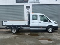 USED 2021 21 FORD TRANSIT 2.0 350 EcoBlue Leader Tipper Double Cab 4dr Diesel Manual RWD L3 Euro 6 (s/s) (130 ps) 2021 Ford Transit Leader Crew Cab Tipper