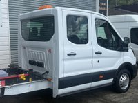 USED 2021 21 FORD TRANSIT 2.0 350 EcoBlue Leader Tipper Double Cab 4dr Diesel Manual RWD L3 Euro 6 (s/s) (130 ps) 2021 Ford Transit Leader Crew Cab Tipper