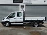 USED 2021 21 FORD TRANSIT 2.0 350 EcoBlue Leader Tipper Double Cab 4dr Diesel Manual RWD L3 Euro 6 (s/s) (130 ps) 2021 Ford Transit Leader Crew Cab Tipper