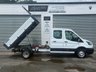 USED 2021 21 FORD TRANSIT 2.0 350 EcoBlue Leader Tipper Double Cab 4dr Diesel Manual RWD L3 Euro 6 (s/s) (130 ps) 2021 Ford Transit Leader Crew Cab Tipper
