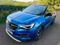 USED 2021 70 VAUXHALL GRANDLAND X 1.2 Turbo Ultimate SUV 5dr Petrol Manual Euro 6 (s/s) (130 ps) + SERVICE HISTORY + 19" ALLOY WHEELS + SIX (6) SPEED MANUAL GEARBOX + DAYTIME RUNNING LIGHTS + PAN ROOF + SATELLITE NAVIGATION + FULL BLACK LEATHER SEATS + HEATED FRONT SEATS + HEATED STEERING WHEEL + ELECTRIC MEMORY FRONT SEAT + AUTO HEADLIGHTS + FRONT AND REAR PARKING SENSORS + REAR CAMERA + DUAL CLIMATE CONTROL + CRUISE CONTROL + BLUETOOTH / TELEPHONE PREPARATION + RADIO / USB / DAB / MP3 PLAYER + MUCH MUCH MORE...