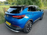 USED 2021 70 VAUXHALL GRANDLAND X 1.2 Turbo Ultimate SUV 5dr Petrol Manual Euro 6 (s/s) (130 ps) + SERVICE HISTORY + 19" ALLOY WHEELS + SIX (6) SPEED MANUAL GEARBOX + DAYTIME RUNNING LIGHTS + PAN ROOF + SATELLITE NAVIGATION + FULL BLACK LEATHER SEATS + HEATED FRONT SEATS + HEATED STEERING WHEEL + ELECTRIC MEMORY FRONT SEAT + AUTO HEADLIGHTS + FRONT AND REAR PARKING SENSORS + REAR CAMERA + DUAL CLIMATE CONTROL + CRUISE CONTROL + BLUETOOTH / TELEPHONE PREPARATION + RADIO / USB / DAB / MP3 PLAYER + MUCH MUCH MORE...