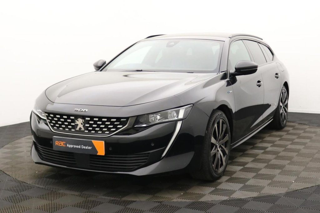 USED 2020 69 PEUGEOT 508 SW 1.6 11.8kWh GT Line Estate 5dr Petrol Plug-in Hybrid EAT Euro 6 (s/s) (225 ps) Camera, Sat Nav, Car Play