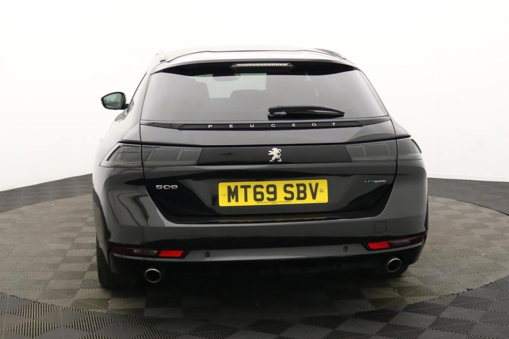 USED 2020 69 PEUGEOT 508 SW 1.6 11.8kWh GT Line Estate 5dr Petrol Plug-in Hybrid EAT Euro 6 (s/s) (225 ps) Camera, Sat Nav, Car Play