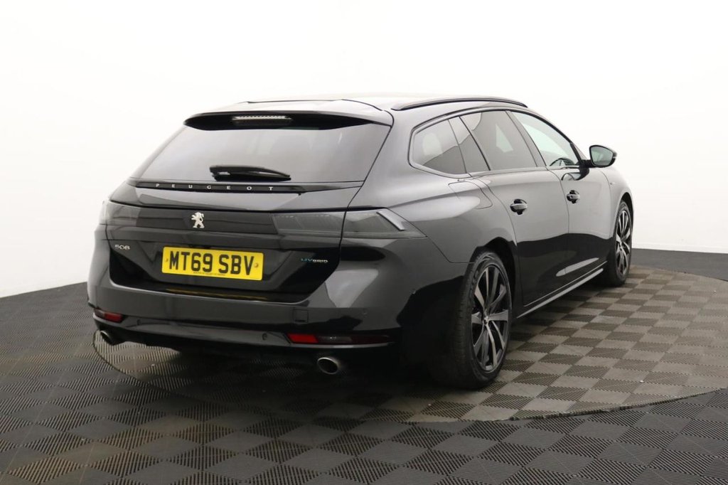 USED 2020 69 PEUGEOT 508 SW 1.6 11.8kWh GT Line Estate 5dr Petrol Plug-in Hybrid EAT Euro 6 (s/s) (225 ps) Camera, Sat Nav, Car Play