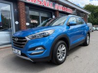 USED 2017 17 HYUNDAI TUCSON 1.6 GDi Blue Drive SE Nav SUV 5dr Petrol Manual Euro 6 (s/s) (132 ps) GOOD SERVICE~2KEYS