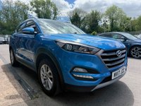USED 2017 17 HYUNDAI TUCSON 1.6 GDi Blue Drive SE Nav SUV 5dr Petrol Manual Euro 6 (s/s) (132 ps) GOOD SERVICE~2KEYS