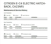 USED 2023 23 CITROEN e-C4 50kWh Shine Plus Hatchback 5dr Electric Auto (7.4kW Charger) (136 ps) ONE OWNER FROM NEW