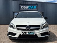 USED 2014 64 MERCEDES-BENZ A-CLASS 2.0 A45 AMG Hatchback 5dr Petrol SpdS DCT 4MATIC Euro 6 (s/s) (360 ps) 2 OWNER CAR!