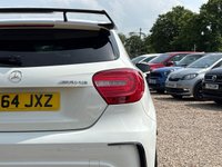 USED 2014 64 MERCEDES-BENZ A-CLASS 2.0 A45 AMG Hatchback 5dr Petrol SpdS DCT 4MATIC Euro 6 (s/s) (360 ps) 2 OWNER CAR!