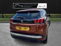 USED 2017 67 PEUGEOT 3008 1.2 PureTech Allure SUV 5dr Petrol Manual Euro 6 (s/s) (130 ps) HERE AT MOTOR SWITCH YOUR NEW MOTOR IS JUST A SWITCH AWAY WITH THIS PEUGEOT 3008 PURETECH ALLURE SUV 5DR 1.2 PETROL MANUAL EURO 6, WHICH COMES WITH A FULL 12 MONTHS NATIONWIDE WARRANTY AND ALSO COMES WITH A MOT UNTIL 28TH MARCH 2027, THIS VEHICLE ALSO HAS 7 X SERVICE HISTORY STAMPS WITH THE LAST SERVICE BEING DONE AT 60433 MILES, ALSO HAS LOW MILEAGE AND COMES WITH 2 KEYS AND HAS ONLY 1 FORMER KEEPER, FINANCE AVAILABLE FROM 11.9% APR, DELIVERY AVAILABLE, PART EX WELCOME, FULLY VALETED