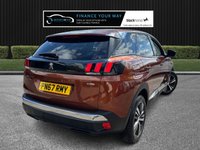 USED 2017 67 PEUGEOT 3008 1.2 PureTech Allure SUV 5dr Petrol Manual Euro 6 (s/s) (130 ps) HERE AT MOTOR SWITCH YOUR NEW MOTOR IS JUST A SWITCH AWAY WITH THIS PEUGEOT 3008 PURETECH ALLURE SUV 5DR 1.2 PETROL MANUAL EURO 6, WHICH COMES WITH A FULL 12 MONTHS NATIONWIDE WARRANTY AND ALSO COMES WITH A MOT UNTIL 28TH MARCH 2027, THIS VEHICLE ALSO HAS 7 X SERVICE HISTORY STAMPS WITH THE LAST SERVICE BEING DONE AT 60433 MILES, ALSO HAS LOW MILEAGE AND COMES WITH 2 KEYS AND HAS ONLY 1 FORMER KEEPER, FINANCE AVAILABLE FROM 11.9% APR, DELIVERY AVAILABLE, PART EX WELCOME, FULLY VALETED