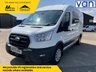 USED 2021 70 FORD TRANSIT 2.0 350 EcoBlue 6 Seater Crew Van Trend Panel Van 5dr Diesel Manual FWD L3 H2 Euro 6 (s/s) (130 ps) lwb hi roof