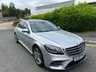 USED 2018 18 MERCEDES-BENZ S-CLASS 2.9 S350Ld AMG Line (Executive) Saloon 4dr Diesel G-Tronic+ Euro 6 (s/s) (286 ps)-Superb Example, Finished In Iridium Silver Metallic With Heated Black Leather Upholstery-Rear View Camera-Active Park Assist-19 Inch Alloy Wheels-AMG Styling-Panoramic Sliding Sunroof-10 Mercedes Services On File. 