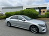 USED 2018 18 MERCEDES-BENZ S-CLASS 2.9 S350Ld AMG Line (Executive) Saloon 4dr Diesel G-Tronic+ Euro 6 (s/s) (286 ps)-Superb Example, Finished In Iridium Silver Metallic With Heated Black Leather Upholstery-Rear View Camera-Active Park Assist-19 Inch Alloy Wheels-AMG Styling-Panoramic Sliding Sunroof-10 Mercedes Services On File. 