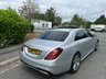 USED 2018 18 MERCEDES-BENZ S-CLASS 2.9 S350Ld AMG Line (Executive) Saloon 4dr Diesel G-Tronic+ Euro 6 (s/s) (286 ps)-Superb Example, Finished In Iridium Silver Metallic With Heated Black Leather Upholstery-Rear View Camera-Active Park Assist-19 Inch Alloy Wheels-AMG Styling-Panoramic Sliding Sunroof-10 Mercedes Services On File. 