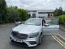 USED 2018 18 MERCEDES-BENZ S-CLASS 2.9 S350Ld AMG Line (Executive) Saloon 4dr Diesel G-Tronic+ Euro 6 (s/s) (286 ps)-Superb Example, Finished In Iridium Silver Metallic With Heated Black Leather Upholstery-Rear View Camera-Active Park Assist-19 Inch Alloy Wheels-AMG Styling-Panoramic Sliding Sunroof-10 Mercedes Services On File. 