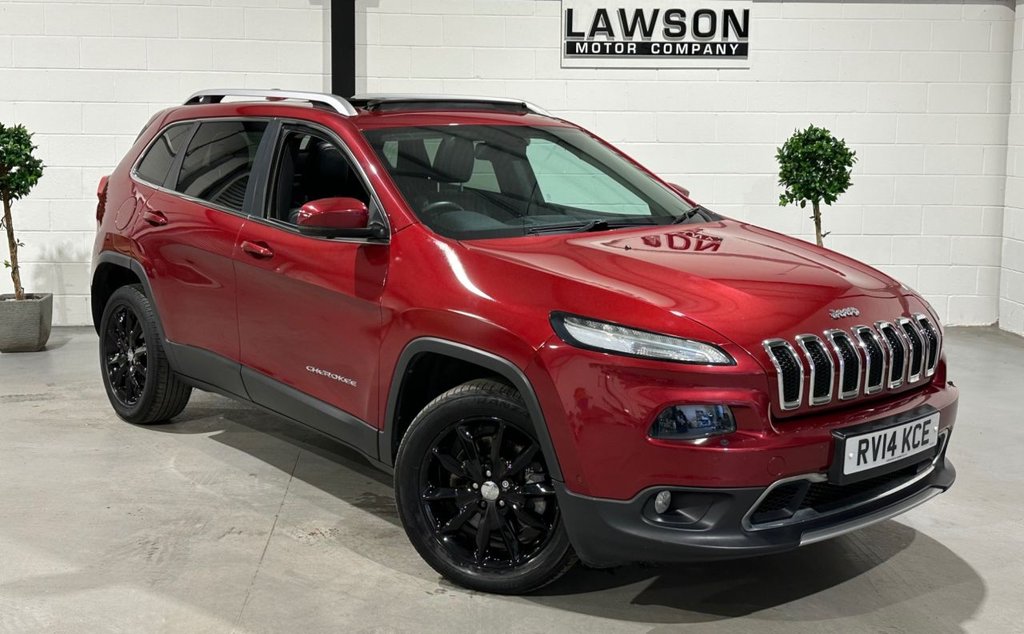 USED 2014 14 JEEP CHEROKEE Cherokee 2.0 CRD Limited SUV 5dr Diesel Manual 4WD Euro 5 (s/s) (140 ps) 
