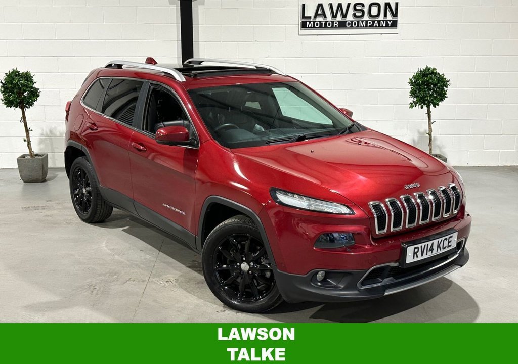 USED 2014 14 JEEP CHEROKEE Cherokee 2.0 CRD Limited SUV 5dr Diesel Manual 4WD Euro 5 (s/s) (140 ps) 