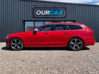 USED 2018 18 VOLVO V90 2.0 D5 PowerPulse R-Design Estate 5dr Diesel Auto AWD Euro 6 (s/s) (235 ps) WINTER PACK AND TINTED WINDOWS!