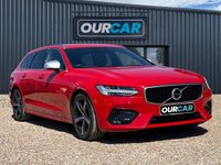 USED 2018 18 VOLVO V90 2.0 D5 PowerPulse R-Design Estate 5dr Diesel Auto AWD Euro 6 (s/s) (235 ps) WINTER PACK AND TINTED WINDOWS!