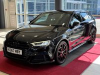 USED 2018 67 AUDI A3 1.6 TDI Black Edition Sportback 5dr Diesel Manual Euro 6 (s/s) (116 ps) PARKING SENSORS, FLAT BOTTOM MULTI FUNCTIONING STEERING WHEEL, S LINE BODY STYLING, GLOSS BLACK 18 INCH ALLOYS, AUDI CONNECT INFOTAINMENT SYSTEM, LED HEADLIGHTS