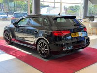 USED 2018 67 AUDI A3 1.6 TDI Black Edition Sportback 5dr Diesel Manual Euro 6 (s/s) (116 ps) PARKING SENSORS, FLAT BOTTOM MULTI FUNCTIONING STEERING WHEEL, S LINE BODY STYLING, GLOSS BLACK 18 INCH ALLOYS, AUDI CONNECT INFOTAINMENT SYSTEM, LED HEADLIGHTS