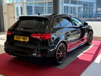 USED 2018 67 AUDI A3 1.6 TDI Black Edition Sportback 5dr Diesel Manual Euro 6 (s/s) (116 ps) PARKING SENSORS, FLAT BOTTOM MULTI FUNCTIONING STEERING WHEEL, S LINE BODY STYLING, GLOSS BLACK 18 INCH ALLOYS, AUDI CONNECT INFOTAINMENT SYSTEM, LED HEADLIGHTS