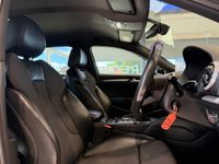 USED 2018 67 AUDI A3 1.6 TDI Black Edition Sportback 5dr Diesel Manual Euro 6 (s/s) (116 ps) PARKING SENSORS, FLAT BOTTOM MULTI FUNCTIONING STEERING WHEEL, S LINE BODY STYLING, GLOSS BLACK 18 INCH ALLOYS, AUDI CONNECT INFOTAINMENT SYSTEM, LED HEADLIGHTS