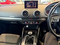 USED 2018 67 AUDI A3 1.6 TDI Black Edition Sportback 5dr Diesel Manual Euro 6 (s/s) (116 ps) PARKING SENSORS, FLAT BOTTOM MULTI FUNCTIONING STEERING WHEEL, S LINE BODY STYLING, GLOSS BLACK 18 INCH ALLOYS, AUDI CONNECT INFOTAINMENT SYSTEM, LED HEADLIGHTS