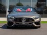 USED 2022 72 MERCEDES-BENZ SL 4.0 SL55 V8 BiTurbo AMG (Premium Plus) Convertible 2dr Petrol SpdS MCT 4MATIC+ Euro 6 (s/s) (476 ps) MONZA GREY | RED PEPPER TRIM