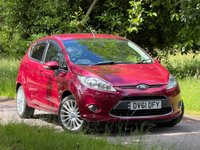 USED 2011 61 FORD FIESTA 1.4 Titanium Hatchback 5dr Petrol Manual (133 g/km, 94 bhp) 