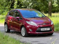 USED 2011 61 FORD FIESTA 1.4 Titanium Hatchback 5dr Petrol Manual (133 g/km, 94 bhp) 