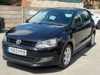 USED 2013 13 VOLKSWAGEN POLO 1.2 Match Hatchback 5dr Petrol Manual Euro 5 (60 ps) TIMING CHAIN SERVICE + 12 MOT
