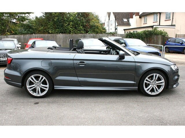 2019 07 Audi A3 Cabriolet 1.5 TFSI CoD 35 S line Convertible 2dr Petrol S Tronic Euro 6 (s/s) (150 ps)