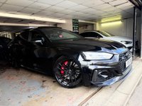 USED 2021 21 AUDI RS5 2.9 TFSI V6 Carbon Black Sportback Tiptronic quattro Euro 6 (s/s) 5dr FULL AUDI HISTORY
