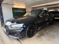 USED 2021 21 AUDI RS5 2.9 TFSI V6 Carbon Black Sportback Tiptronic quattro Euro 6 (s/s) 5dr FULL AUDI HISTORY