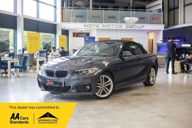 View our BMW 2 Series 2.0 220d M Sport Convertible 2dr Diesel Manual Euro 6 (s/s) (190 ps)