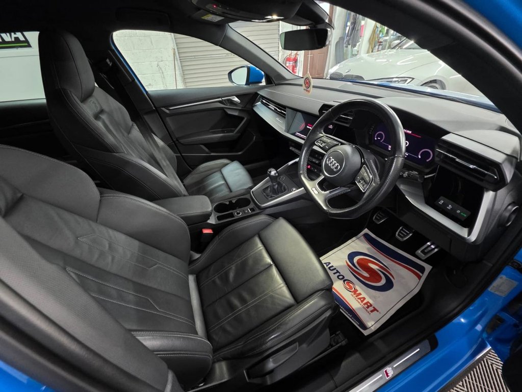 USED 2021 21 AUDI A3 1.5 TFSI 35 S line Sportback 5dr Petrol Manual Euro 6 (s/s) (150 ps) 