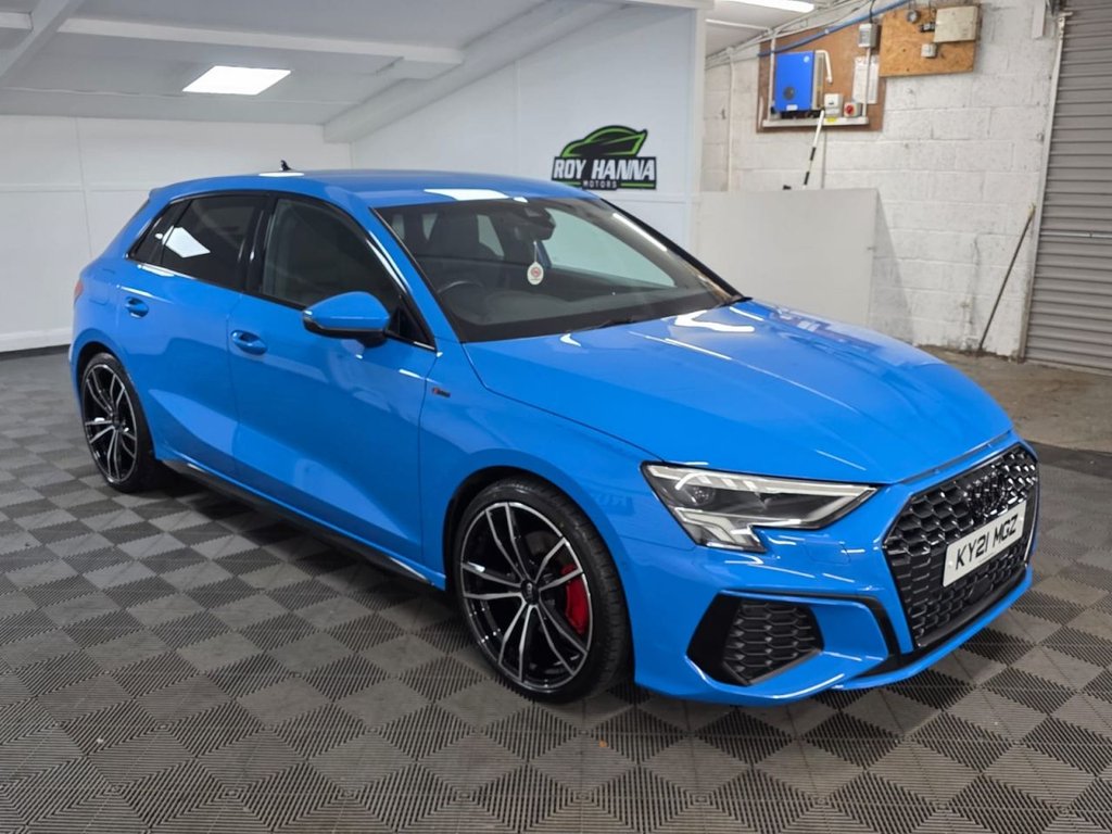 USED 2021 21 AUDI A3 1.5 TFSI 35 S line Sportback 5dr Petrol Manual Euro 6 (s/s) (150 ps) 